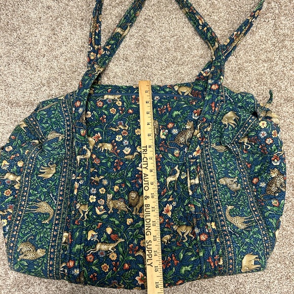 Vera Bradley retired Animal Kingdom large duffel bag tote - Picture 7 of 12